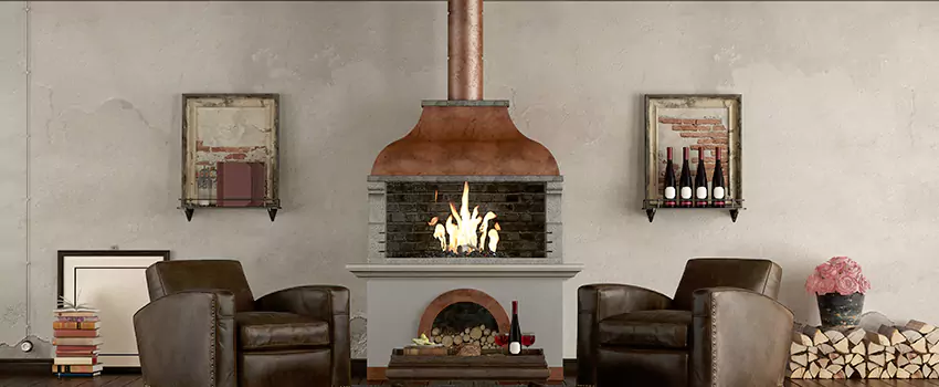 Thelin Hearth Products Providence Pellet Insert Fireplace Installation in Shawnee, OK