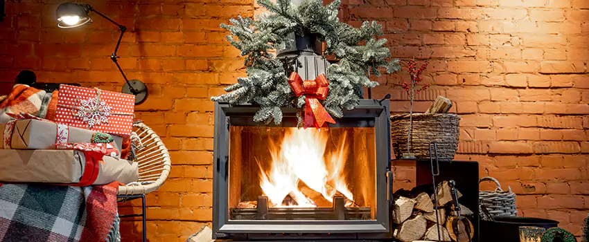Travis Industries Linear Gas Fireplace Installation in Shawnee, Oklahoma