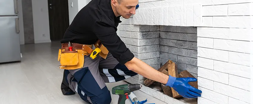 Fireplace Damaged Damper Frame Repair Services in Shawnee, Oklahoma