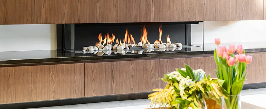Double-height Fireplace Design Refurbishment in Shawnee, Oklahoma